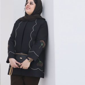 کت گلدوزی با دوخت کاملاً دستى تک نسخه