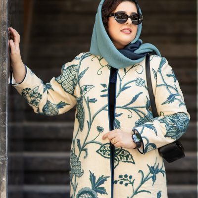 کت بخارادوزی با دوخت کاملاً دستى