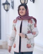 ⁨کت گلدوزی با دستى تک نسخه